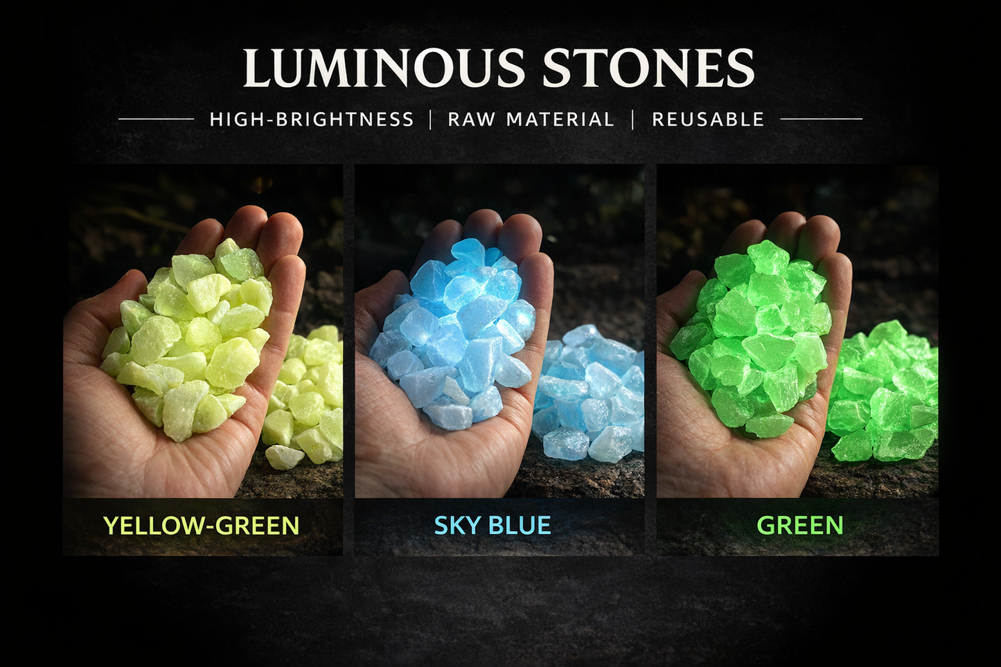 Garden Decorative Pebble Lights