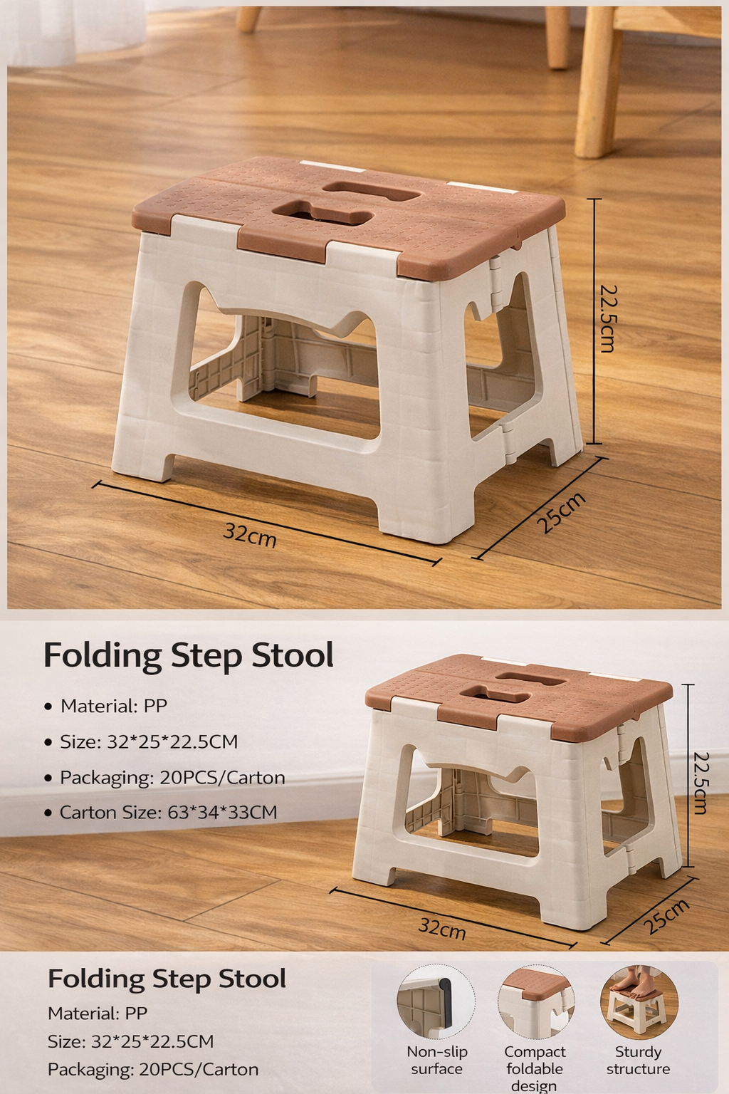 Portable Folding Step Stool