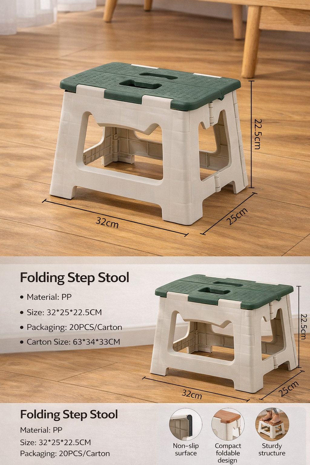 Portable Folding Step Stool