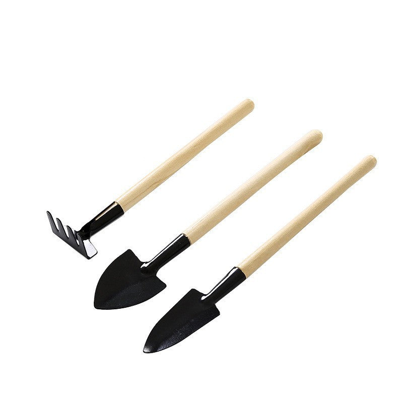 Three-piece set with thin handles